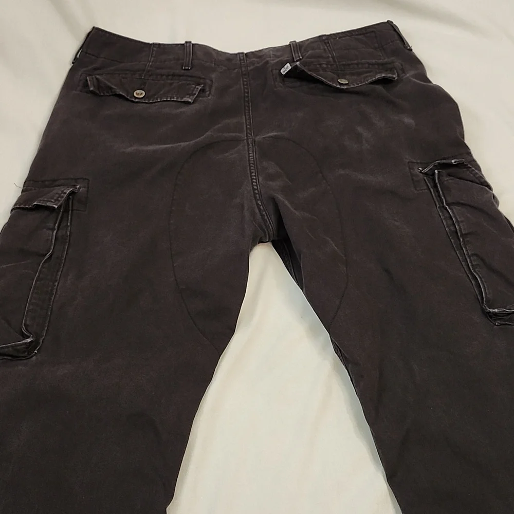 Levi's Classic Black Mens Cargo Pants - Picture 4 of 16